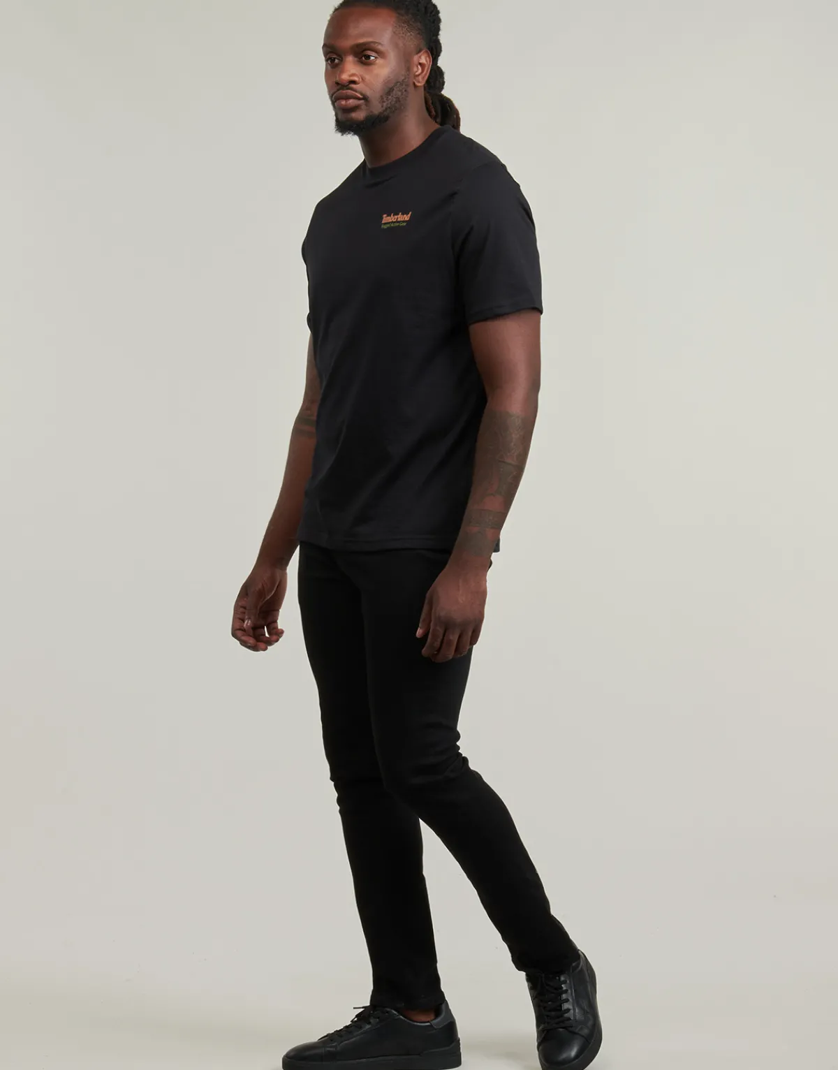 T-shirts & Polos^Timberland - Outdoor Inspired Back Graphic Tee Noir