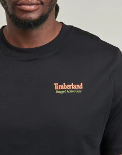 T-shirts & Polos^Timberland - Outdoor Inspired Back Graphic Tee Noir
