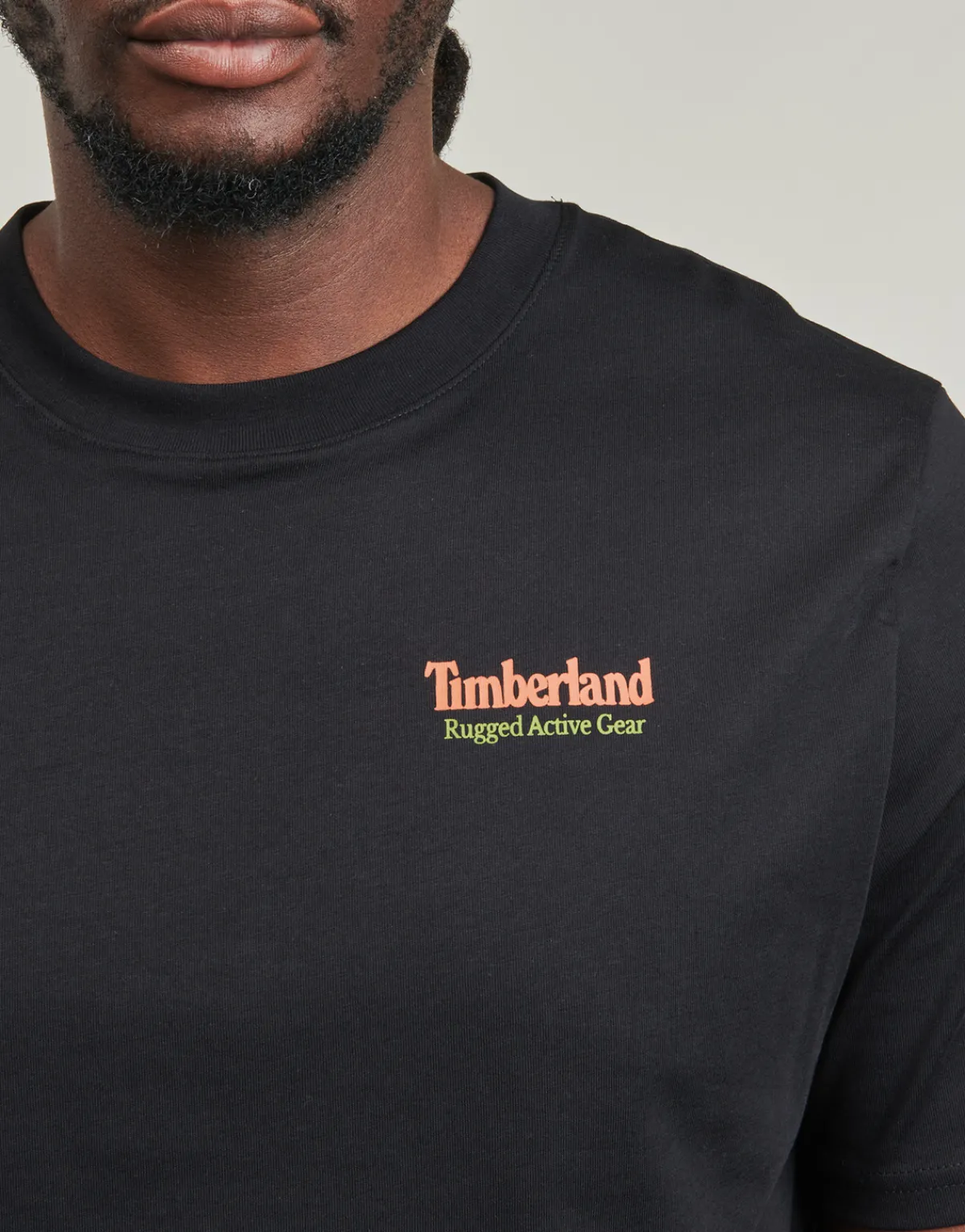 T-shirts & Polos^Timberland - Outdoor Inspired Back Graphic Tee Noir