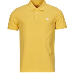 T-shirts & Polos^Timberland - Pique Short Sleeve Polo Jaune