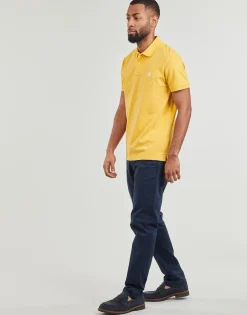 T-shirts & Polos^Timberland - Pique Short Sleeve Polo Jaune