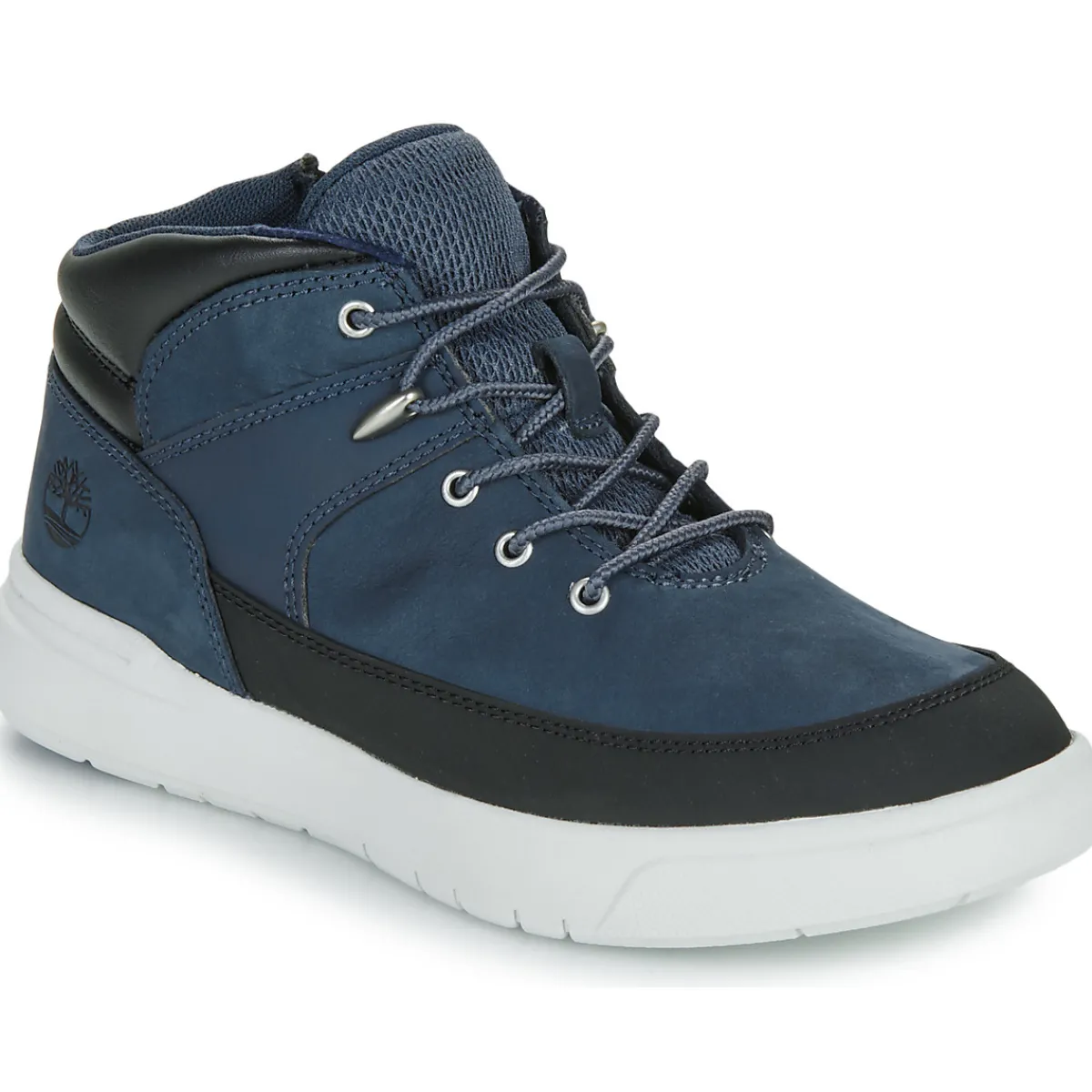 Baskets Mode^Timberland - SENECA BAY MID LACE UP Bleu