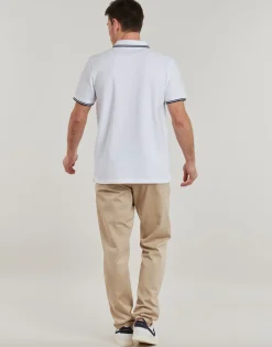 T-shirts & Polos^Timberland - SHORT SLEEVE POLO Blanc