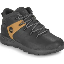 Baskets Mode^Timberland - SPRINT TREKKER MID LACE UP Noir