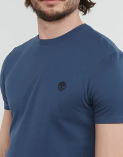 T-shirts & Polos^Timberland - SS DUNSTAN RIVER CREW TEE Bleu