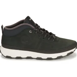Baskets Mode^Timberland - WINSOR TRAIL MID LEATHER Noir