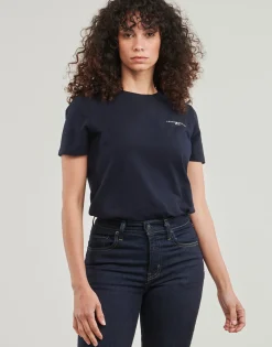 T-shirts & Polos^Tommy Hilfiger - 1985 REG MINI CORP LOGO C-NK SS Marine