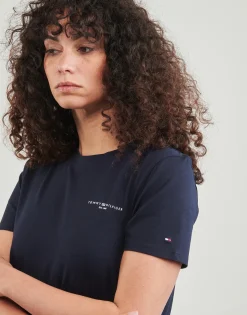 T-shirts & Polos^Tommy Hilfiger - 1985 REG MINI CORP LOGO C-NK SS Marine