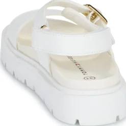 Sandales Et Nu-pieds^Tommy Hilfiger - CLAIRE Ecru