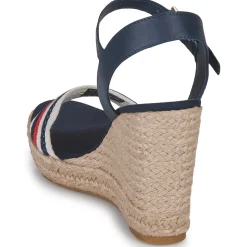 Sandales Et Nu-pieds^Tommy Hilfiger - CORPORATE WEDGE Marine