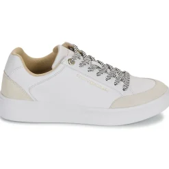 Baskets Mode^Tommy Hilfiger - CUPSOLE SNEAKER Blanc