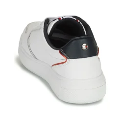 Baskets Mode^Tommy Hilfiger - ELEVATED CUPSOLE SNEAKER Blanc