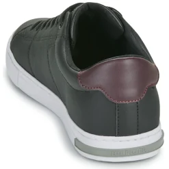 Baskets Mode^Tommy Hilfiger - ESSENTIAL LEATHER DETAIL VULC Noir