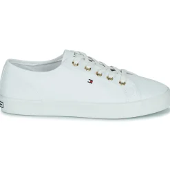 Baskets Mode^Tommy Hilfiger - ESSENTIAL SNEAKER Blanc