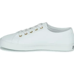 Baskets Mode^Tommy Hilfiger - ESSENTIAL SNEAKER Blanc