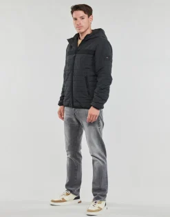 Joggings & Survêtements^Tommy Hilfiger - GMD PADDED HOODED JACKET Noir