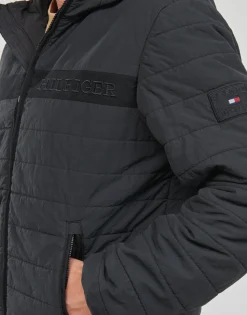 Joggings & Survêtements^Tommy Hilfiger - GMD PADDED HOODED JACKET Noir
