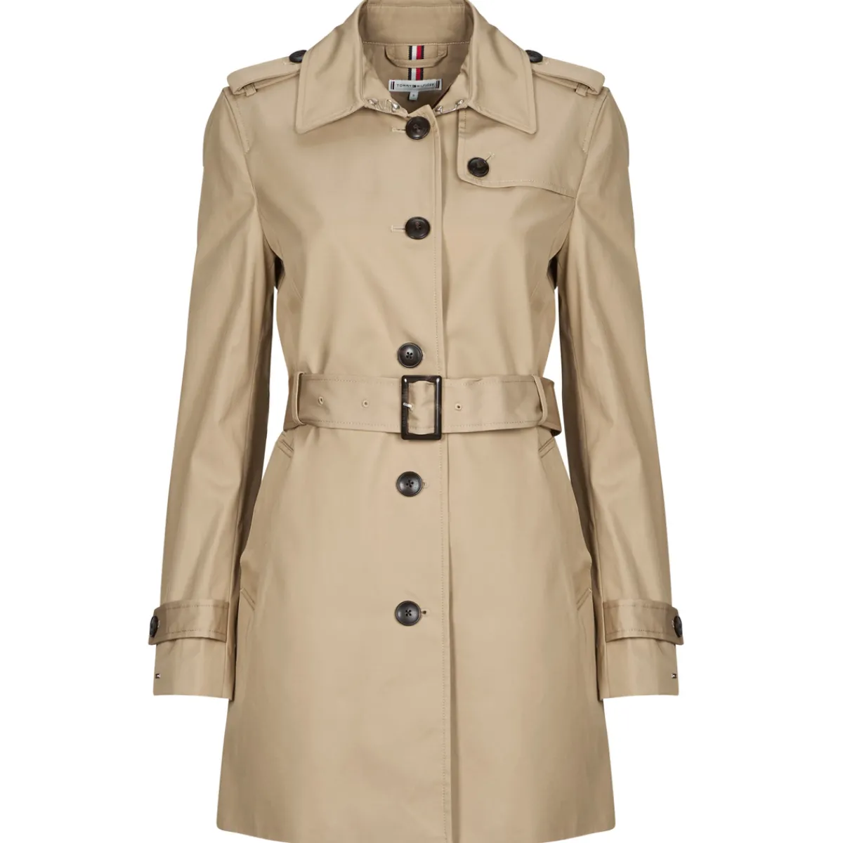 Manteaux^Tommy Hilfiger - HERITAGE SINGLE BREASTED TRENCH Beige