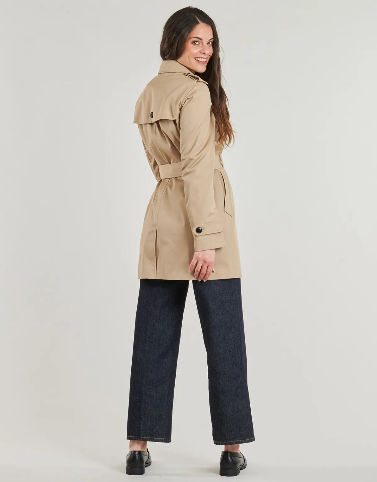 Manteaux^Tommy Hilfiger - HERITAGE SINGLE BREASTED TRENCH Beige