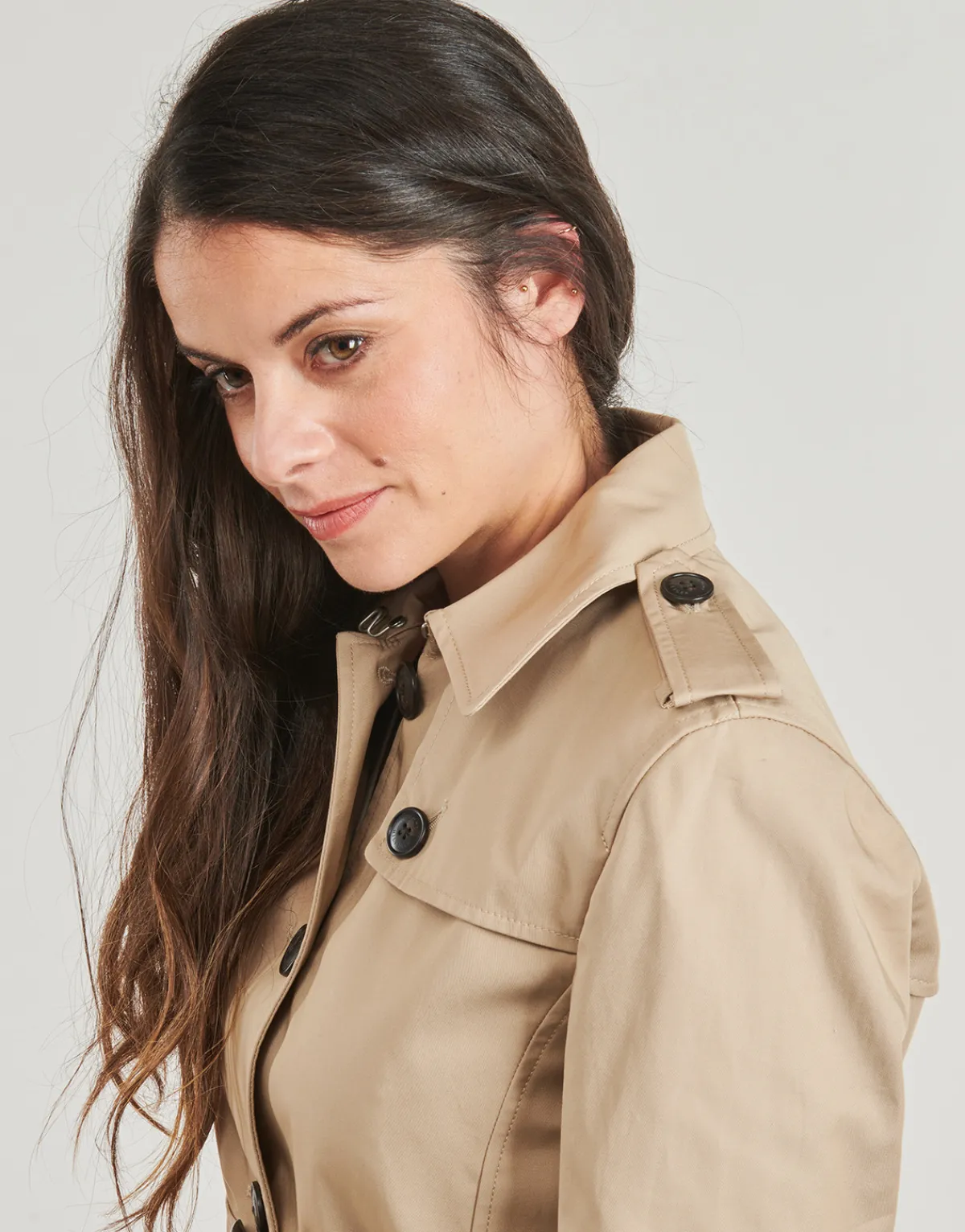 Manteaux^Tommy Hilfiger - HERITAGE SINGLE BREASTED TRENCH Beige