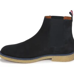 Bottines / Boots^Tommy Hilfiger - HILFIGER CREPE SUEDE CHELSEA Marine
