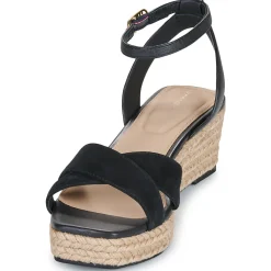 Sandales Et Nu-pieds^Tommy Hilfiger - LEATHER Noir