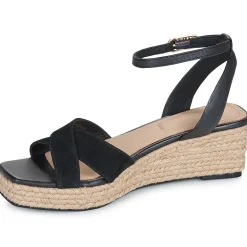 Sandales Et Nu-pieds^Tommy Hilfiger - LEATHER Noir