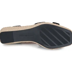 Sandales Et Nu-pieds^Tommy Hilfiger - LEATHER Noir
