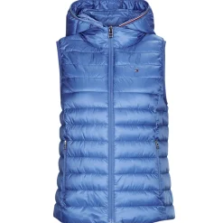 Manteaux^Tommy Hilfiger - LW PADDED GLOBAL STRIPE VEST Bleu