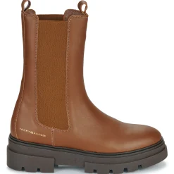 Bottines / Boots^Tommy Hilfiger - MONOCHROMATIC CHELSEA BOOT Marron