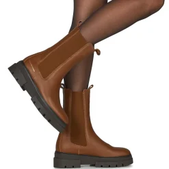 Bottines / Boots^Tommy Hilfiger - MONOCHROMATIC CHELSEA BOOT Marron