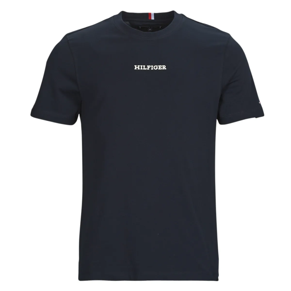 T-shirts & Polos^Tommy Hilfiger - MONOTYPE SMALL CHEST PLACEMENT Marine