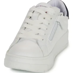 Baskets Mode^Tommy Hilfiger - NATHAN Blanc