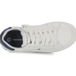 Baskets Mode^Tommy Hilfiger - NATHAN Blanc