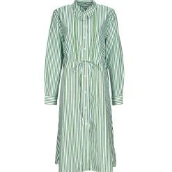 Robes^Tommy Hilfiger - ORG CO STRIPE MIDI SHIRT-DRESS
