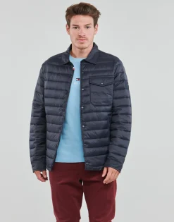 Manteaux^Tommy Hilfiger - PACKABLE SHIRT JACKET Marine