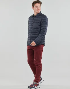 Manteaux^Tommy Hilfiger - PACKABLE SHIRT JACKET Marine