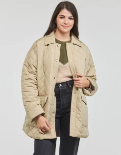 Manteaux^Tommy Hilfiger - QUILTED  SORONA SHORT SHACKET Beige