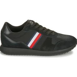 Baskets Mode^Tommy Hilfiger - RUNNER EVO MIX ESS Noir