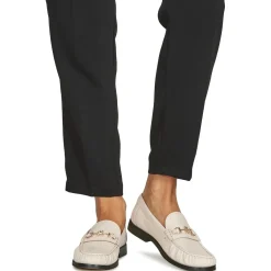 Mocassins & Chaussures Bateau^Tommy Hilfiger - SOFT LEATHER HORSEBIT LOAFER Blanc