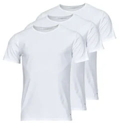 T-shirts & Polos^Tommy Hilfiger - STRETCH CN SS TEE 3PACK X3 Blanc