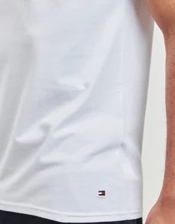 T-shirts & Polos^Tommy Hilfiger - STRETCH CN SS TEE 3PACK X3 Blanc