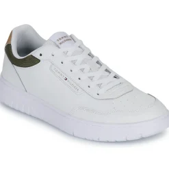 Baskets Mode^Tommy Hilfiger - TH BASKET CORE LITE LTH Blanc