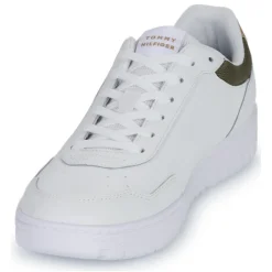Baskets Mode^Tommy Hilfiger - TH BASKET CORE LITE LTH Blanc