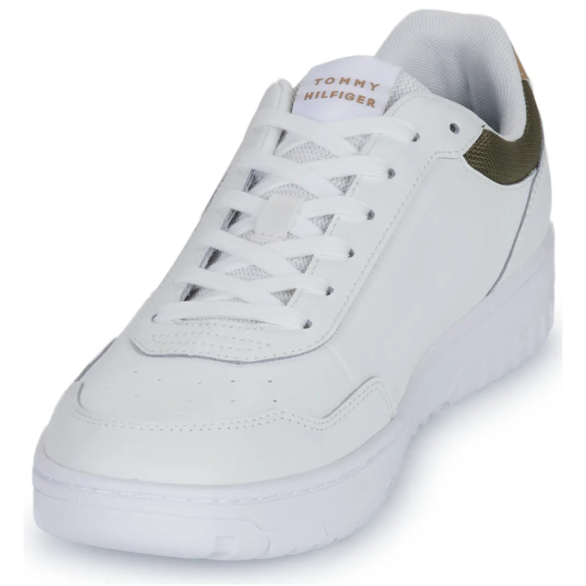 Baskets Mode^Tommy Hilfiger - TH BASKET CORE LITE LTH Blanc