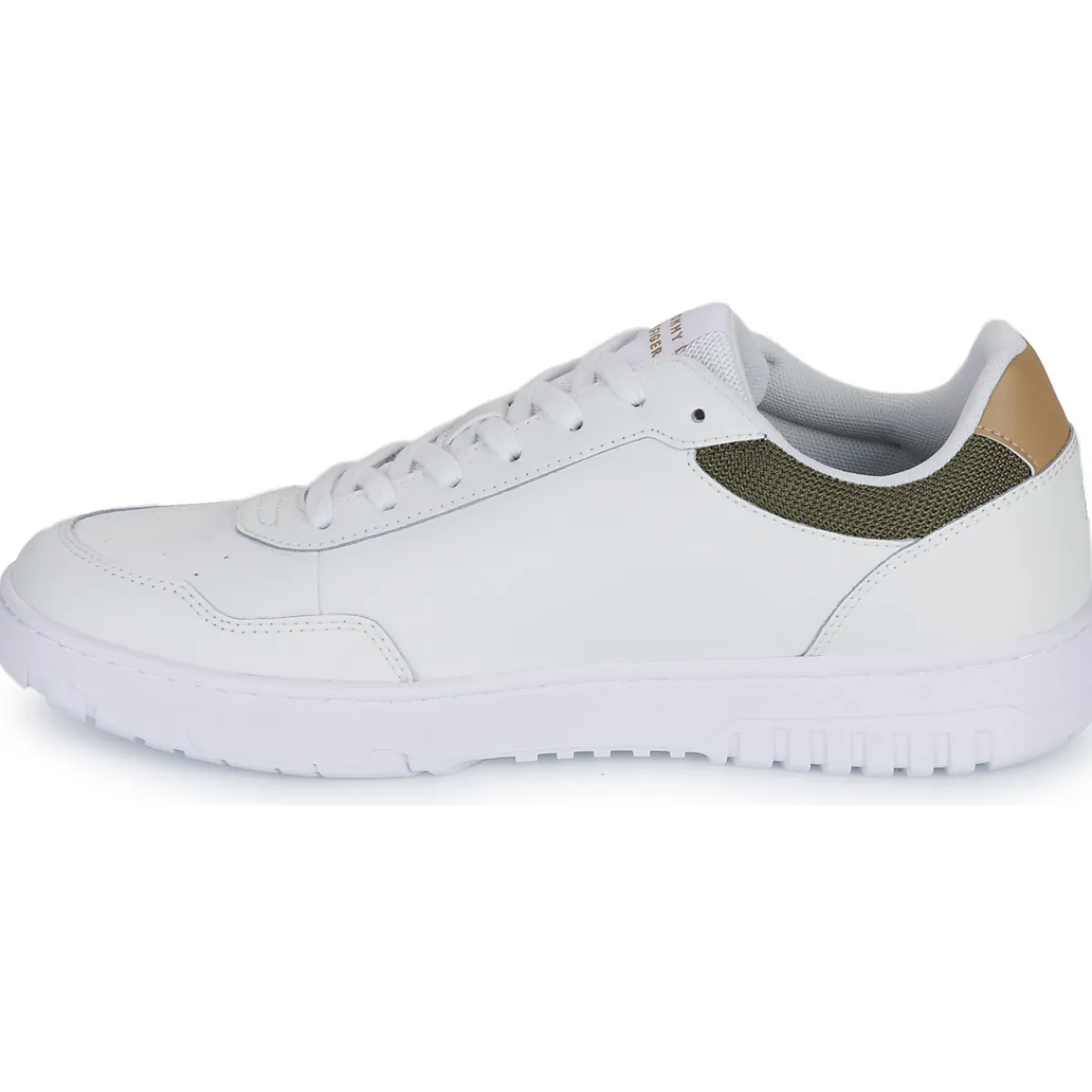 Baskets Mode^Tommy Hilfiger - TH BASKET CORE LITE LTH Blanc