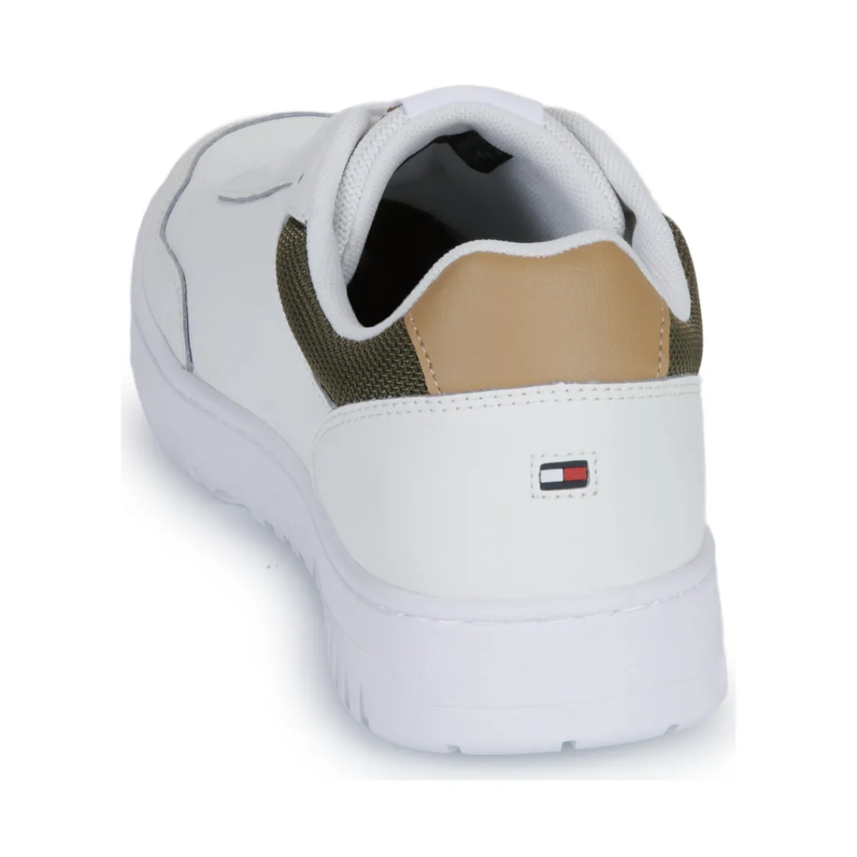 Baskets Mode^Tommy Hilfiger - TH BASKET CORE LITE LTH Blanc