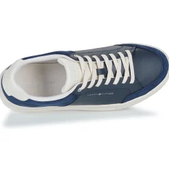 Baskets Mode^Tommy Hilfiger - TH COURT MIX LTH NUBUCK Marine
