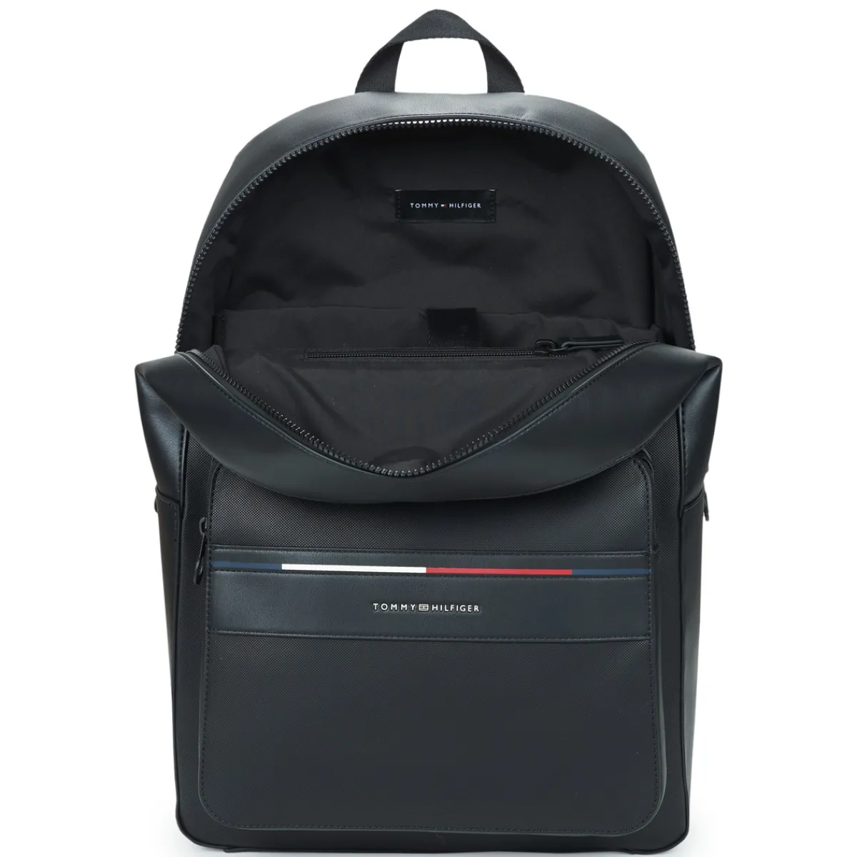 Sacs À Dos^Tommy Hilfiger - TH FOUNDATION BACKPACK Noir
