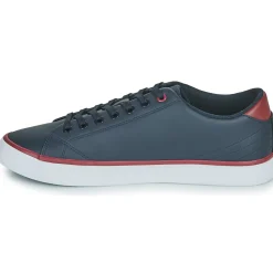 Baskets Mode^Tommy Hilfiger - TH HI VULC CORE LOW LEATHER Marine